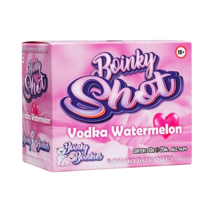 Boinky - Boinky Shots Vodka Watermeloen - 14,5% vol.- 10x 20 ml-Erotiekvoordeel.nl