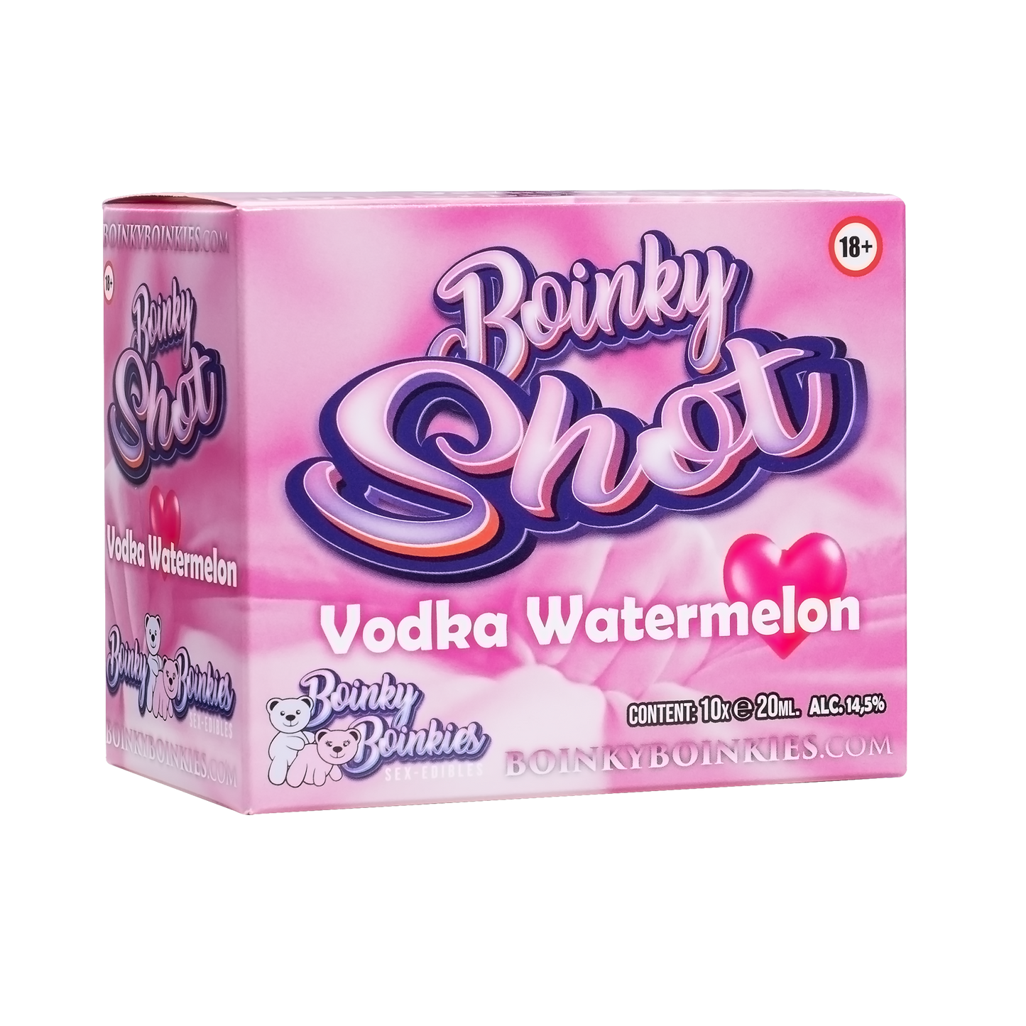 Boinky - Boinky Shots Vodka Watermeloen - 14,5% vol.- 10x 20 ml-Erotiekvoordeel.nl