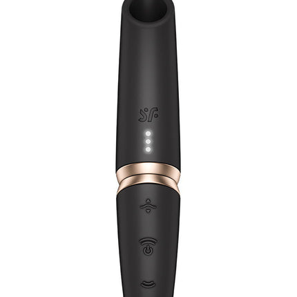 Satisfyer Perfect Kiss – 3D Air Pulse Vibrator in Lipstick design-Erotiekvoordeel.nl