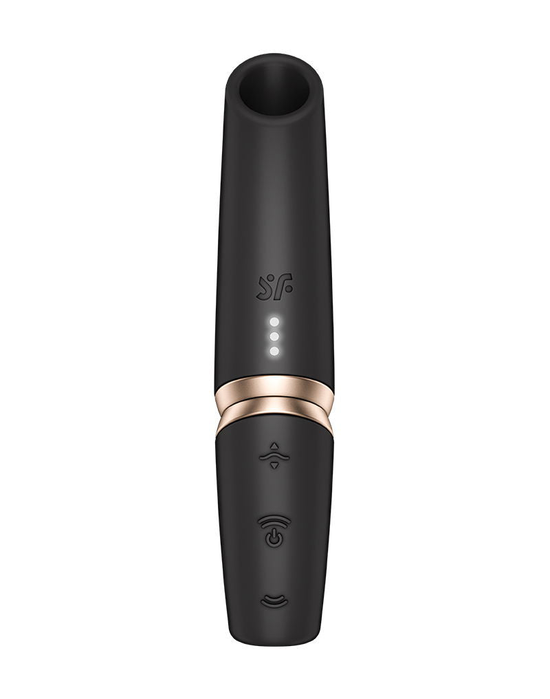 Satisfyer Perfect Kiss – 3D Air Pulse Vibrator in Lipstick design-Erotiekvoordeel.nl