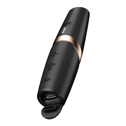 Satisfyer Perfect Kiss – 3D Air Pulse Vibrator in Lipstick design-Erotiekvoordeel.nl