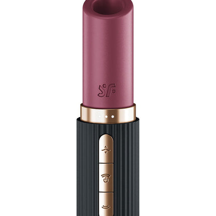 Satisfyer Pro 2 Kiss – Lipstick Vibrator met 3D Air Pulse Technologie - Zwart-Erotiekvoordeel.nl