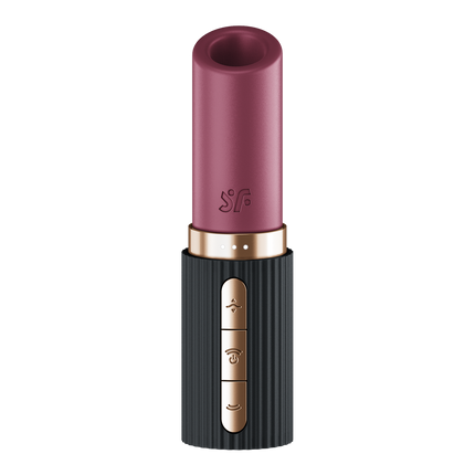 Satisfyer Pro 2 Kiss – Lipstick Vibrator met 3D Air Pulse Technologie - Zwart-Erotiekvoordeel.nl