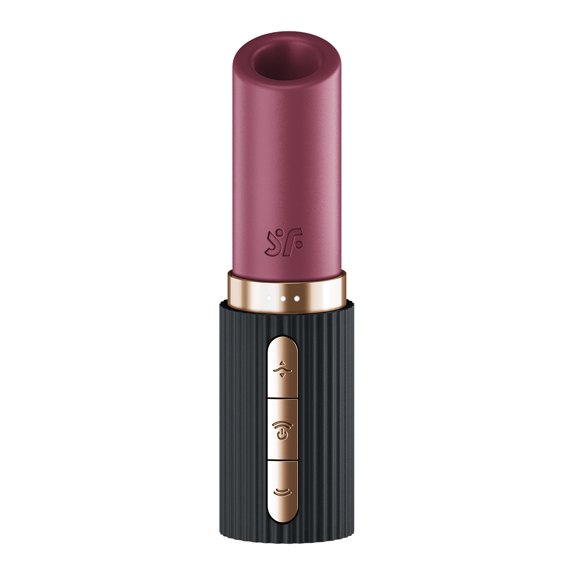 Satisfyer Pro 2 Kiss – Lipstick Vibrator met 3D Air Pulse Technologie - Zwart-Erotiekvoordeel.nl