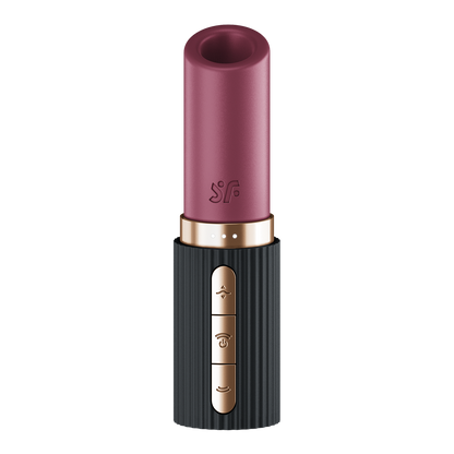 Satisfyer Pro 2 Kiss – Lipstick Vibrator met 3D Air Pulse Technologie - Zwart-Erotiekvoordeel.nl