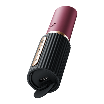 Satisfyer Pro 2 Kiss – Lipstick Vibrator met 3D Air Pulse Technologie - Zwart-Erotiekvoordeel.nl