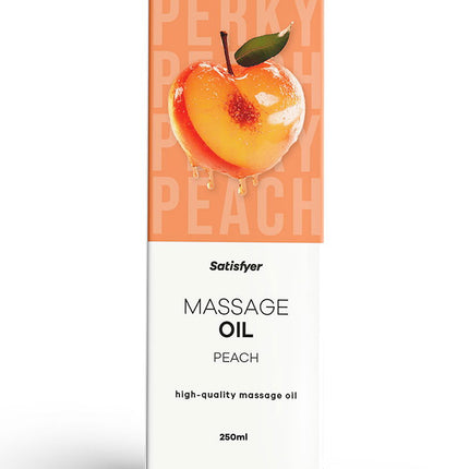 Satisfyer - Massage Oil - Peach - 250 ml