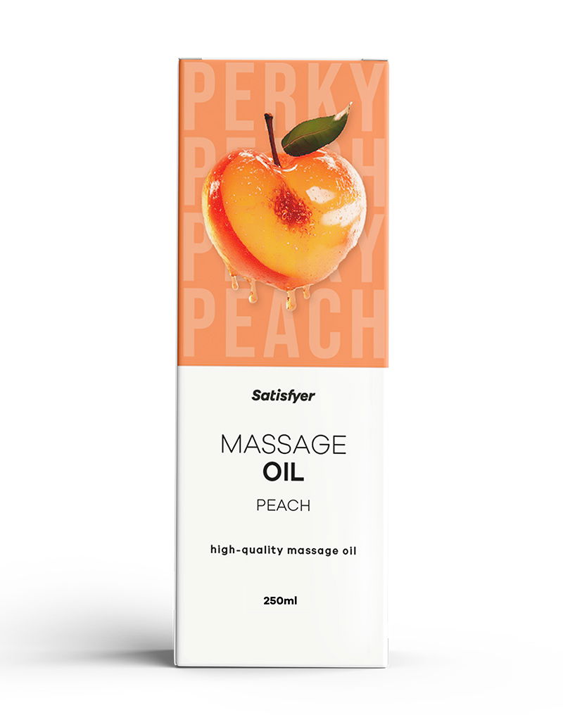 Satisfyer - Massage Oil - Peach - 250 ml