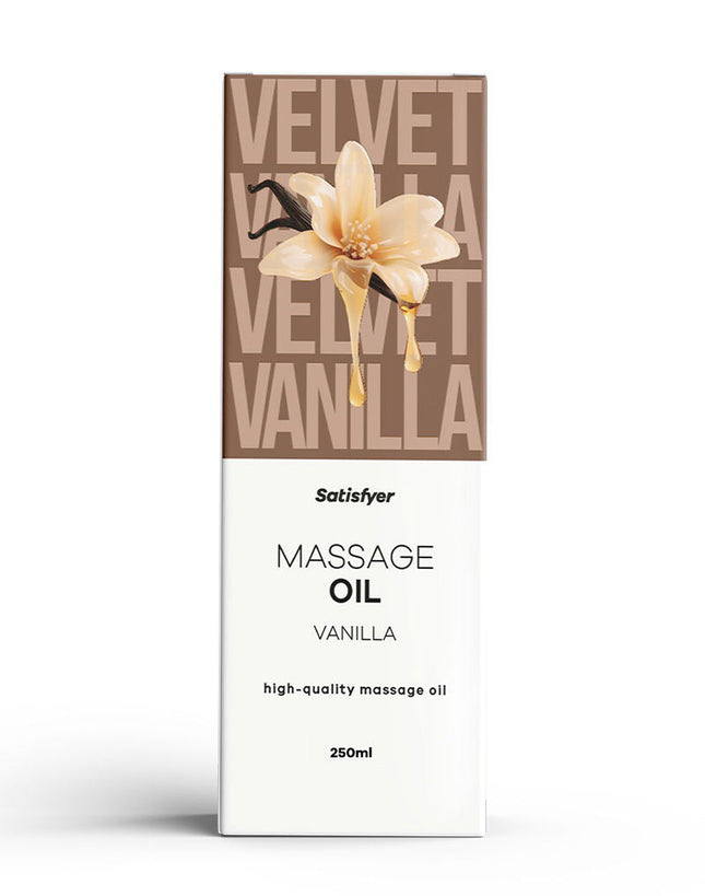 Satisfyer - Massageöl - Vanille - 250 ml