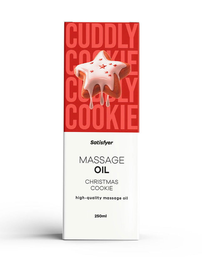 Satisfyer - Huile de massage - Christmas Cookie - 250 ml