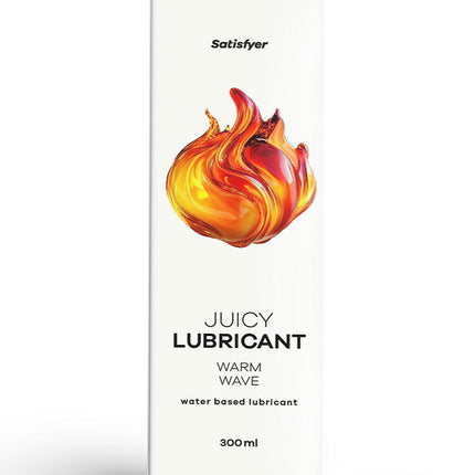 Satisfyer - Water-Based Lubricant - Warming Wave - 300 ml