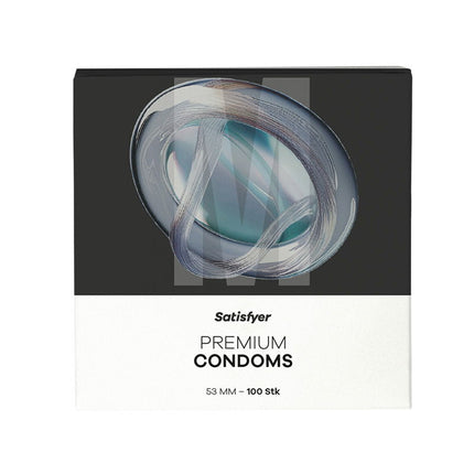 Satisfyer - Condoms - Size 53 mm - M - 100 pieces