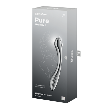 Satisfyer - Pure Gravity 1 - RVS Dildo-Rimbastore.com