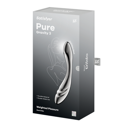 Satisfyer - Pure Gravity 3 - RVS Dildo-Rimbastore.com