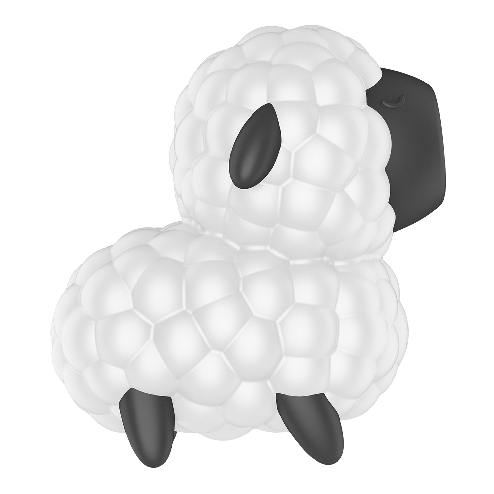 Satisfyer - Dreamy Sheep - Luchtdruk Vibrator - Zwart/Wit-Rimbastore.com