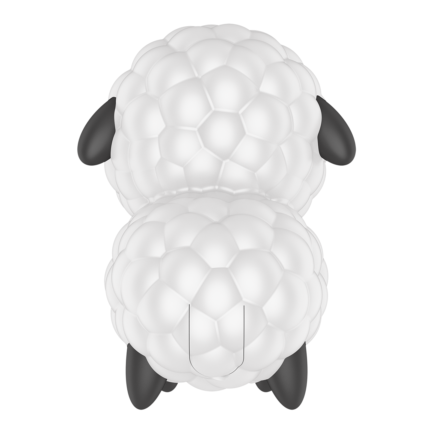 Satisfyer - Dreamy Sheep - Luchtdruk Vibrator - Zwart/Wit-Rimbastore.com