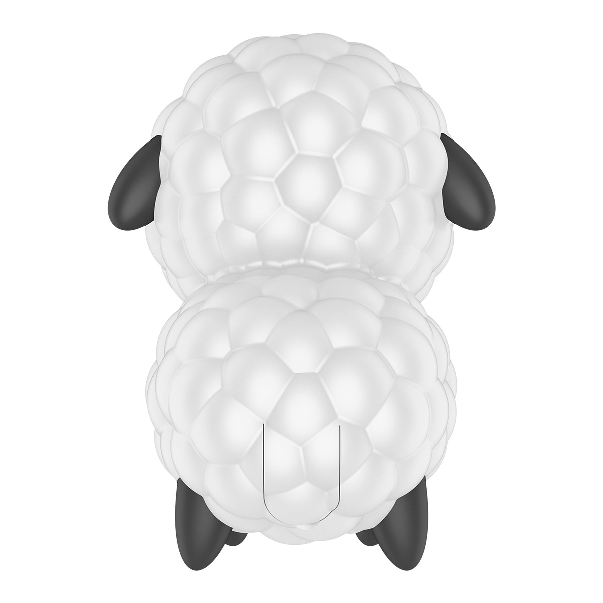 Satisfyer - Dreamy Sheep - Luchtdruk Vibrator - Zwart/Wit-Rimbastore.com