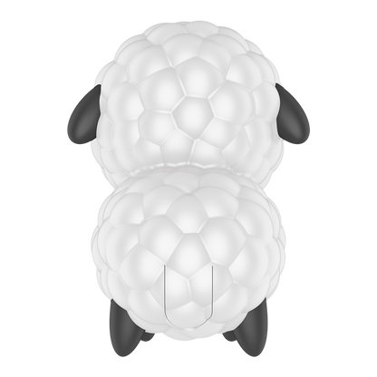 Satisfyer - Dreamy Sheep - Luchtdruk Vibrator - Zwart/Wit-Rimbastore.com