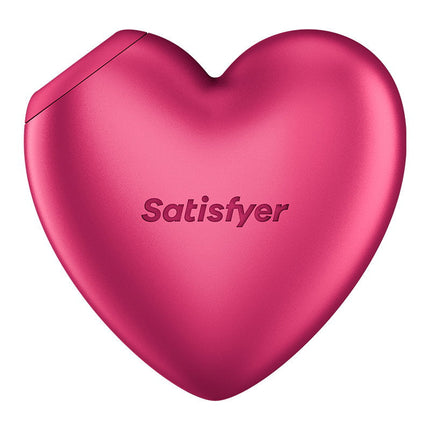Satisfyer - Cutie Heart - Luchtdruk Vibrator - Op Batterijen - Roze