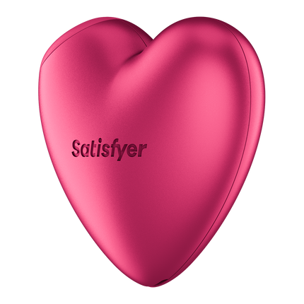 Satisfyer - Cutie Heart - Luchtdruk Vibrator - Op Batterijen - Roze
