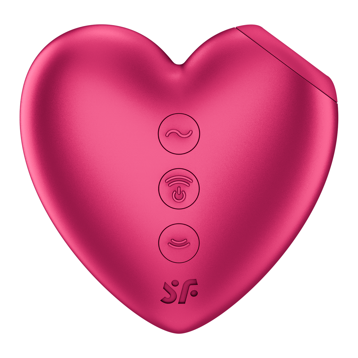 Satisfyer - Cutie Heart - Luchtdruk Vibrator - Op Batterijen - Roze