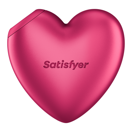 Satisfyer - Cutie Heart - Luchtdruk Vibrator - Op Batterijen - Roze
