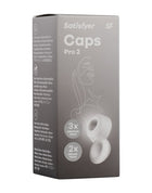 Satisfyer - Caps Pro 2 - Vervangende dopjes voor de Pro 2 - Wit
