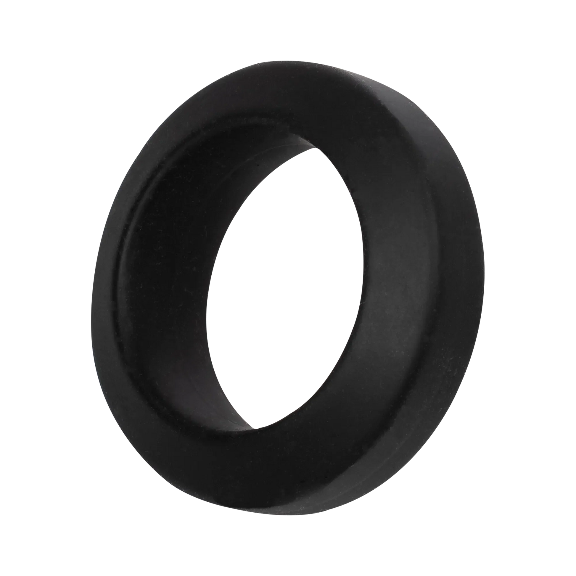 Rimba Bondage Play – Siliconen Cockring – Zwart - Verkrijgbaar in verschillende maten-Erotiekvoordeel.nl