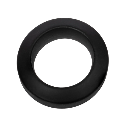 Rimba Bondage Play – Siliconen Cockring – Zwart - Verkrijgbaar in verschillende maten-Erotiekvoordeel.nl