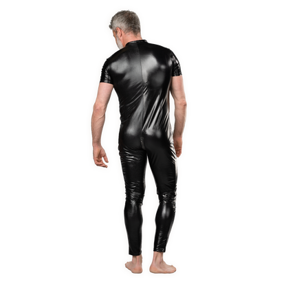 Amorable - Wetlook Heren Overall - Zwart-Rimbastore.com