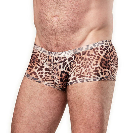 Amorable - Transparante Luipaard Heren Short - Panterprint-Rimbastore.com