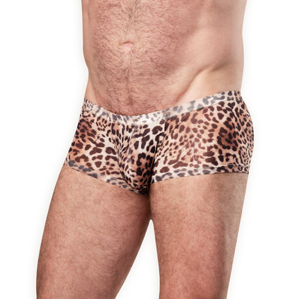 Amorable - Transparante Luipaard Heren Short - Panterprint-Rimbastore.com