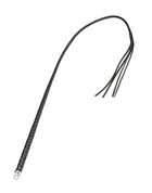 RISE - BDSM Zweep - Feather Single Tail - Zwart-Erotiekvoordeel.nl