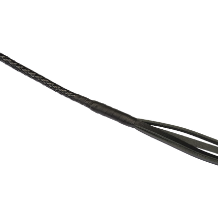 RISE - BDSM Zweep - Feather Single Tail - Zwart-Erotiekvoordeel.nl