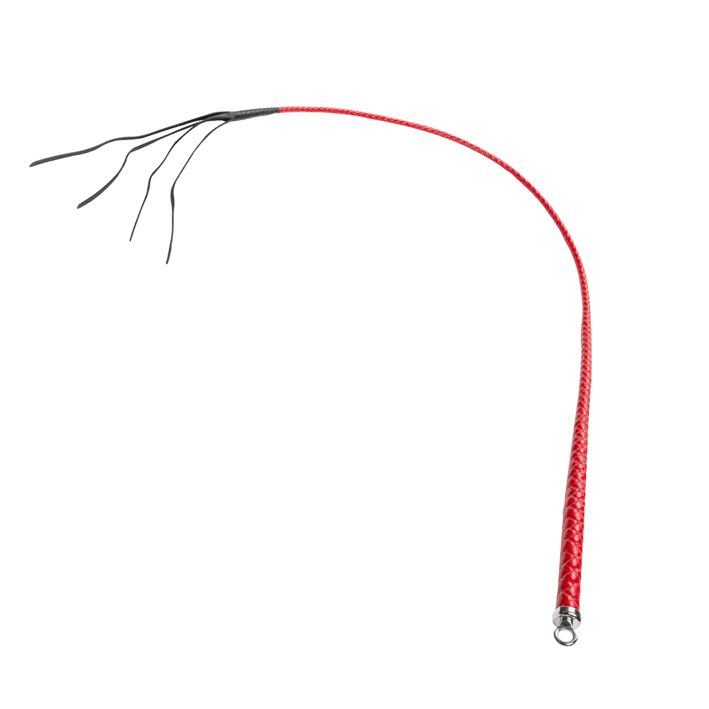 RISE - BDSM Zweep - Feather Single Tail - Rood-Erotiekvoordeel.nl