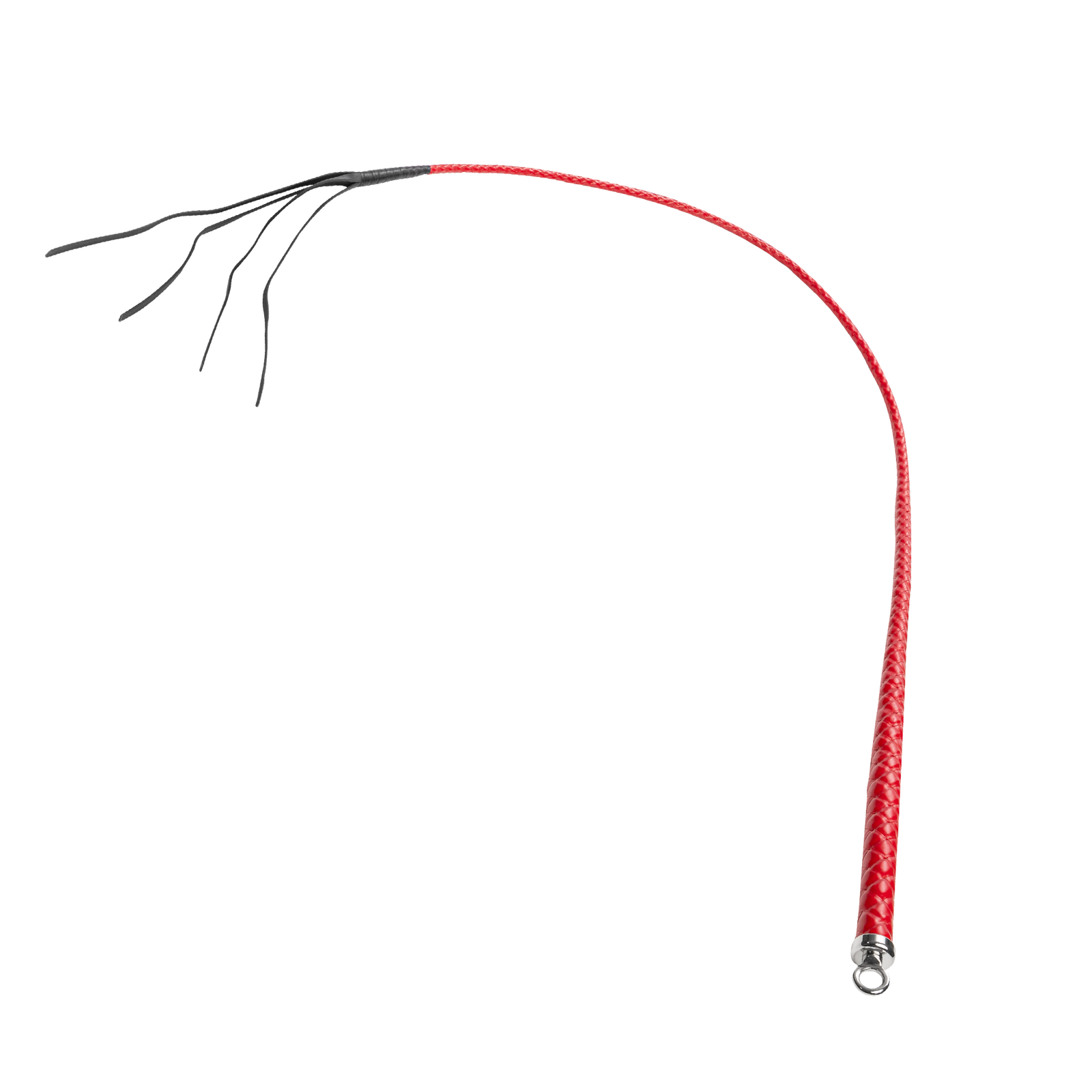 RISE - BDSM Zweep - Feather Single Tail - Rood-Erotiekvoordeel.nl