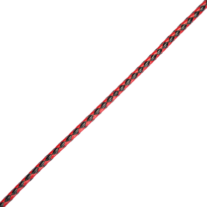 RISE - BDSM Zweep - Feather Soft Single Tail - Rood/Zwart-Rimbastore.com
