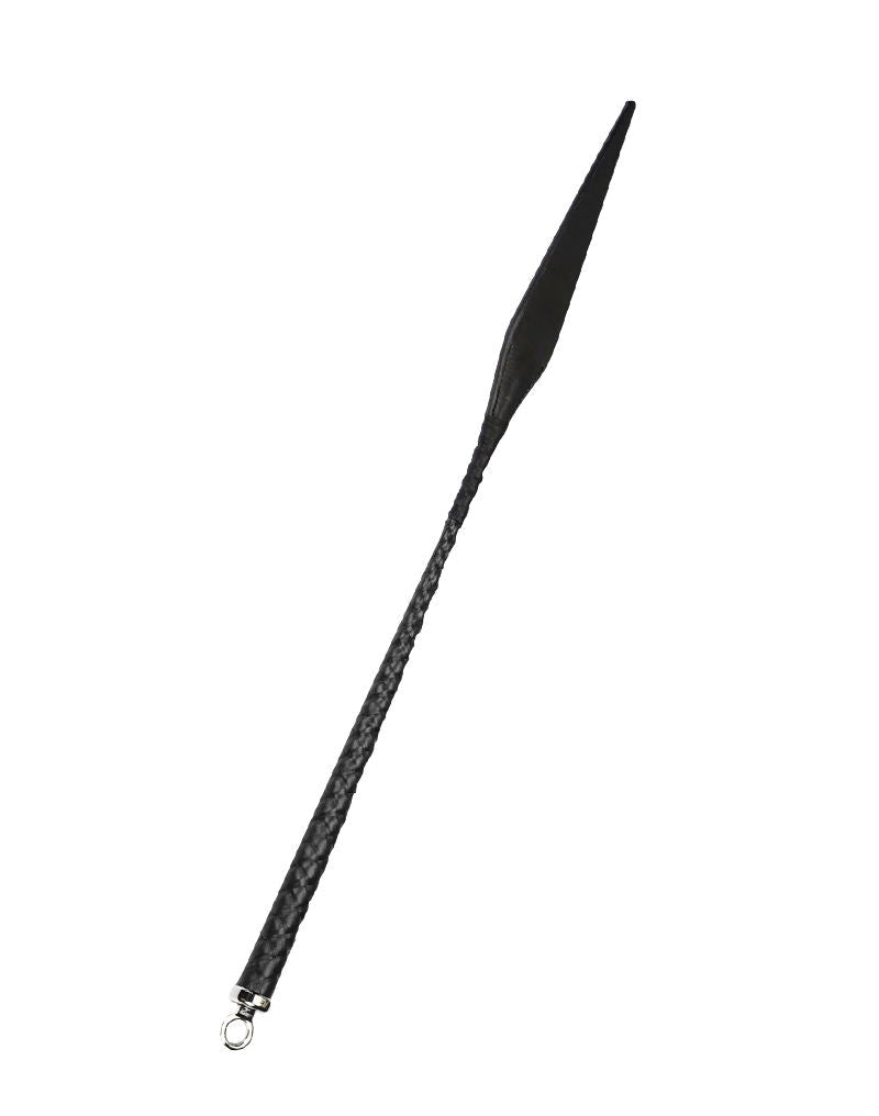 RISE - BDSM Devil's Tongue Flap Zweep - Pulse - Zwart-Rimbastore.com