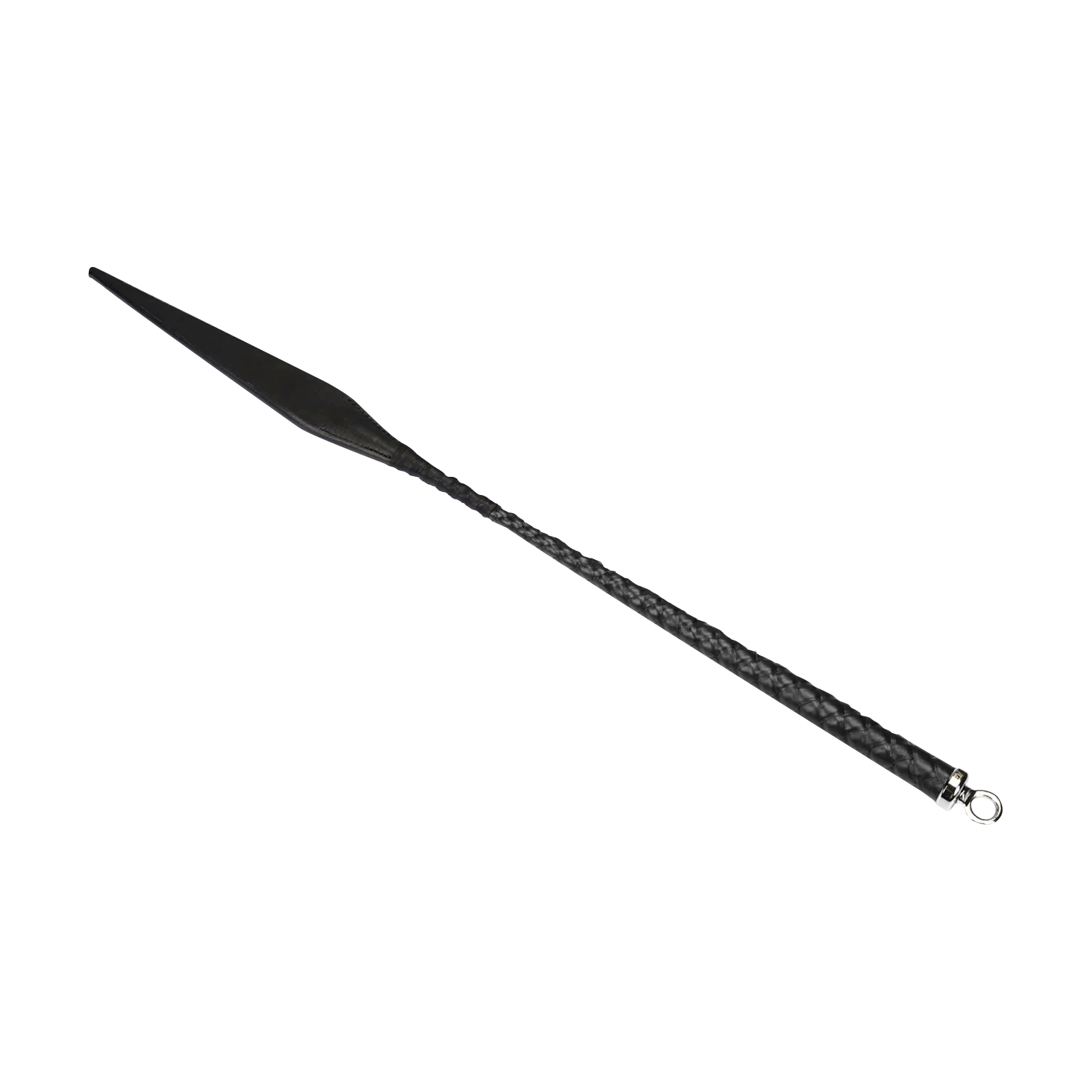 RISE - BDSM Devil's Tongue Flap Zweep - Pulse - Zwart-Rimbastore.com