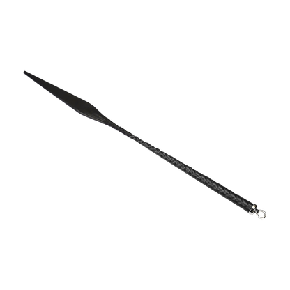 RISE - BDSM Devil's Tongue Flap Zweep - Pulse - Zwart-Rimbastore.com