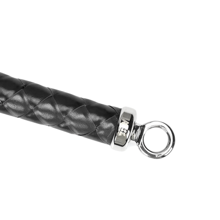 RISE - Lange Flogger met Zachte Strengen - Zwart-Rimbastore.com