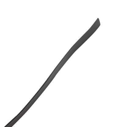 RISE - Lange Flogger met Zachte Strengen - Zwart/Rood-Rimbastore.com