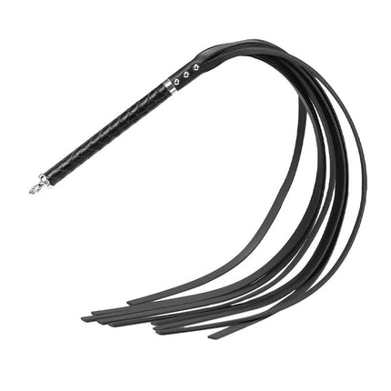 RISE - Lange Flogger met Harde Strengen – Zwart-Rimbastore.com
