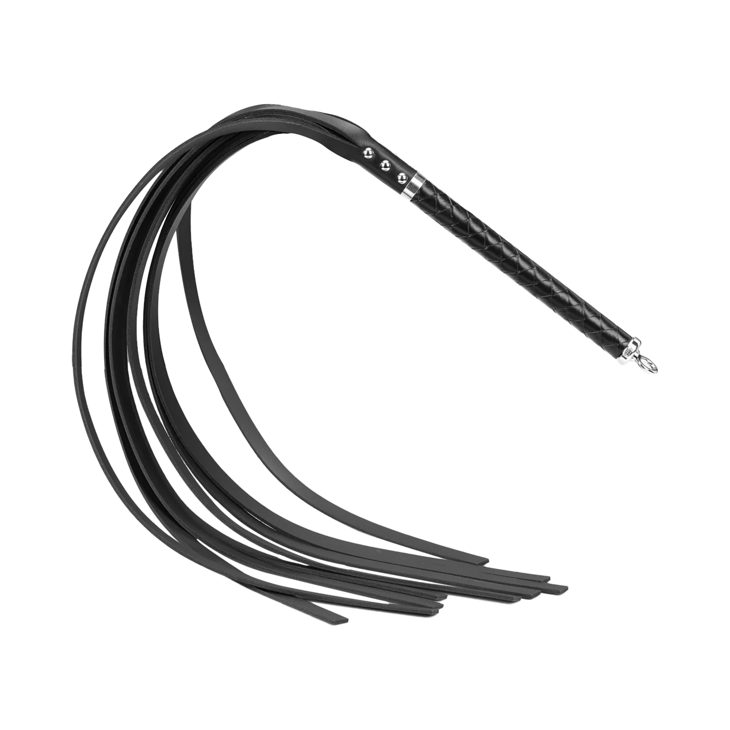 RISE - Lange Flogger met Harde Strengen – Zwart-Rimbastore.com