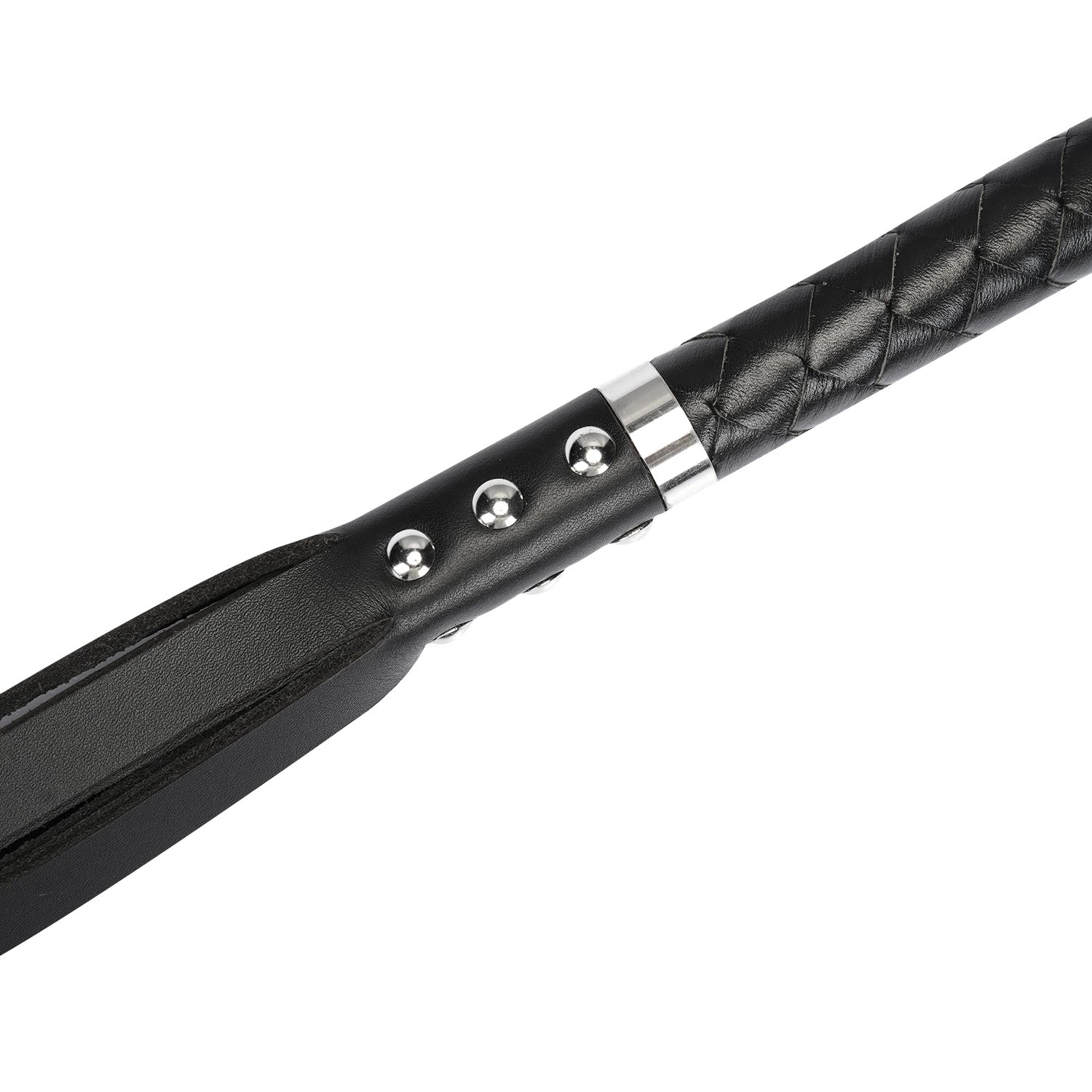 RISE - Lange Flogger met Harde Strengen – Zwart-Rimbastore.com