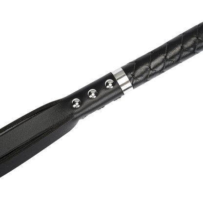 RISE - Lange Flogger met Harde Strengen – Zwart-Rimbastore.com