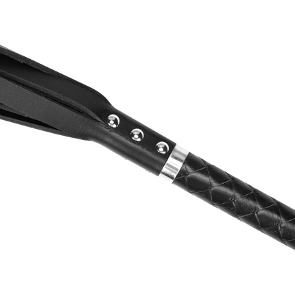 RISE - Lange Flogger met Harde Strengen – Zwart-Rimbastore.com