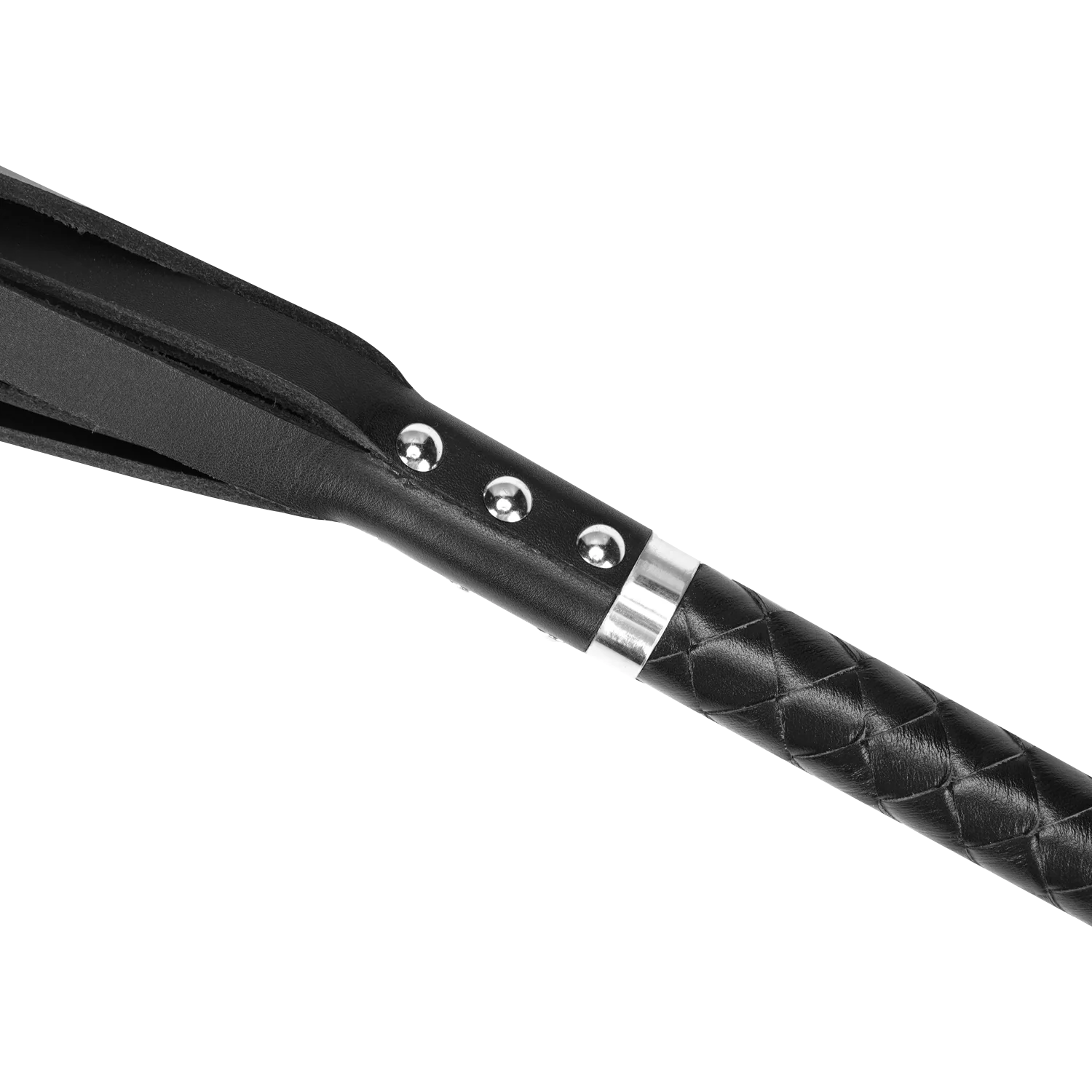 RISE - Lange Flogger met Harde Strengen – Zwart-Rimbastore.com