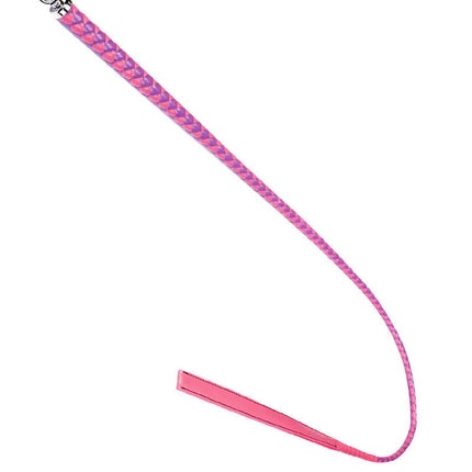 RISE - BDSM Zweep - Feather Wide Single Tail - Roze/Paars-Rimbastore.com