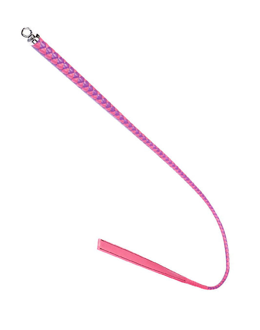 RISE - BDSM Zweep - Feather Wide Single Tail - Roze/Paars-Rimbastore.com